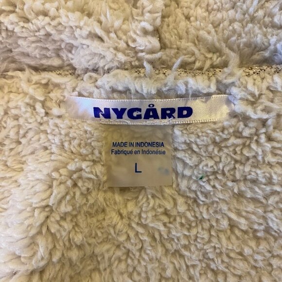 Nygard Faux Leather Vest Ladies Lg Light  Brown with Beige Lining - Picture 10 of 12